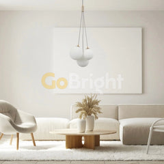 Pendul Clouds Premium 3xE27 Auriu