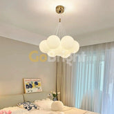 Pendul Clouds Premium 7xE27 Auriu