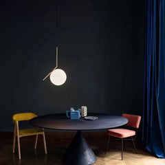 Pendul Jolie Reglabil 1xE14 Auriu