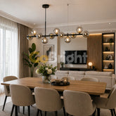 Pendul Jolie 11xG9 110cm Negru