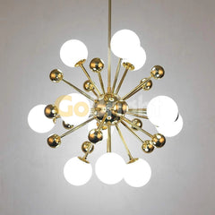 Pendul Jolie 12xG9 Diametru 60cm Auriu