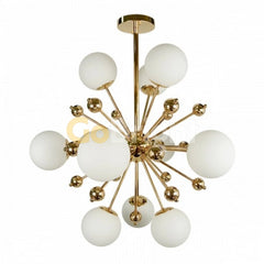 Pendul Jolie 12xG9 Diametru 60cm Auriu