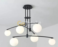 Pendul Jolie 6xG9 Becuri Incluse Diametru 100cm Negru