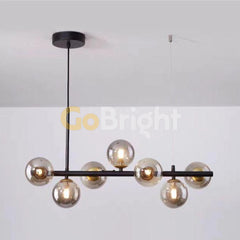 Pendul Jolie 7xG9 70cm Negru