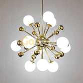 Pendul Jolie 8xE27 Diametru 50cm Auriu