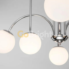 Pendul Jolie Becuri Incluse 6xG9 60cm Argintiu