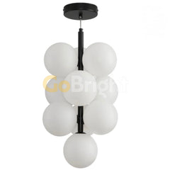 Pendul Jolie Reglabil 10xG9 40cm Negru