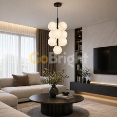 Pendul Jolie Reglabil 10xG9 40cm Negru