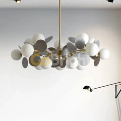 Pendul Jolie Reglabil 12xE27 Diametru 95cm Auriu