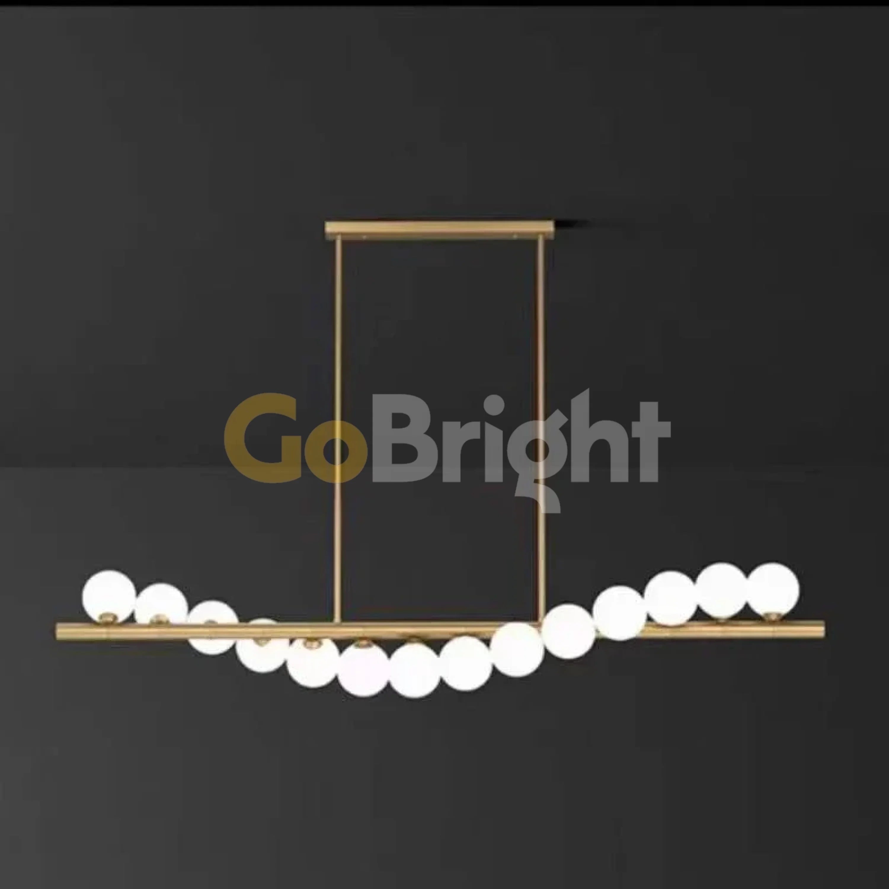 Pendul Jolie Reglabil 14xG9 150cm Auriu