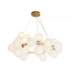 Pendul Jolie Reglabil 15xG9 Diametru 60cm Auriu