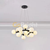 Pendul Jolie Reglabil 15xG9 Diametru 60cm Negru