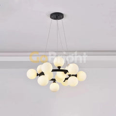 Pendul Jolie Reglabil 15xG9 Diametru 60cm Negru