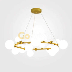 Pendul Jolie Reglabil 15xG9 Diametru 95cm Auriu