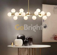 Pendul Jolie Reglabil 16xG9 Lungime 80cm Auriu