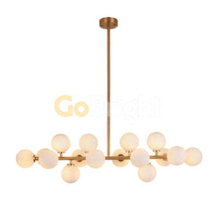 Pendul Jolie Reglabil 16xG9 Lungime 90cm Auriu