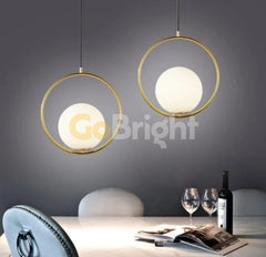 Pendul Jolie Reglabil 1xE14 Auriu