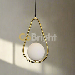 Pendul Jolie Reglabil 1xE14 Auriu