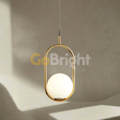 Pendul Jolie Reglabil 1xE14 Auriu