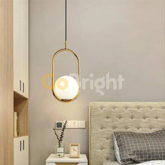 Pendul Jolie Reglabil 1xE14 Auriu