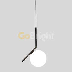 Pendul Jolie Reglabil 1xE27 Negru