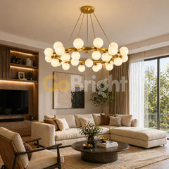 Pendul Jolie Reglabil 25xG9 Diametru 65cm Auriu