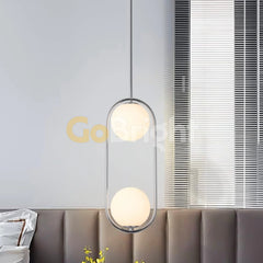 Pendul Jolie Reglabil 2xE14 Argintiu