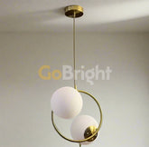 Pendul Jolie Reglabil 2xE27 Auriu