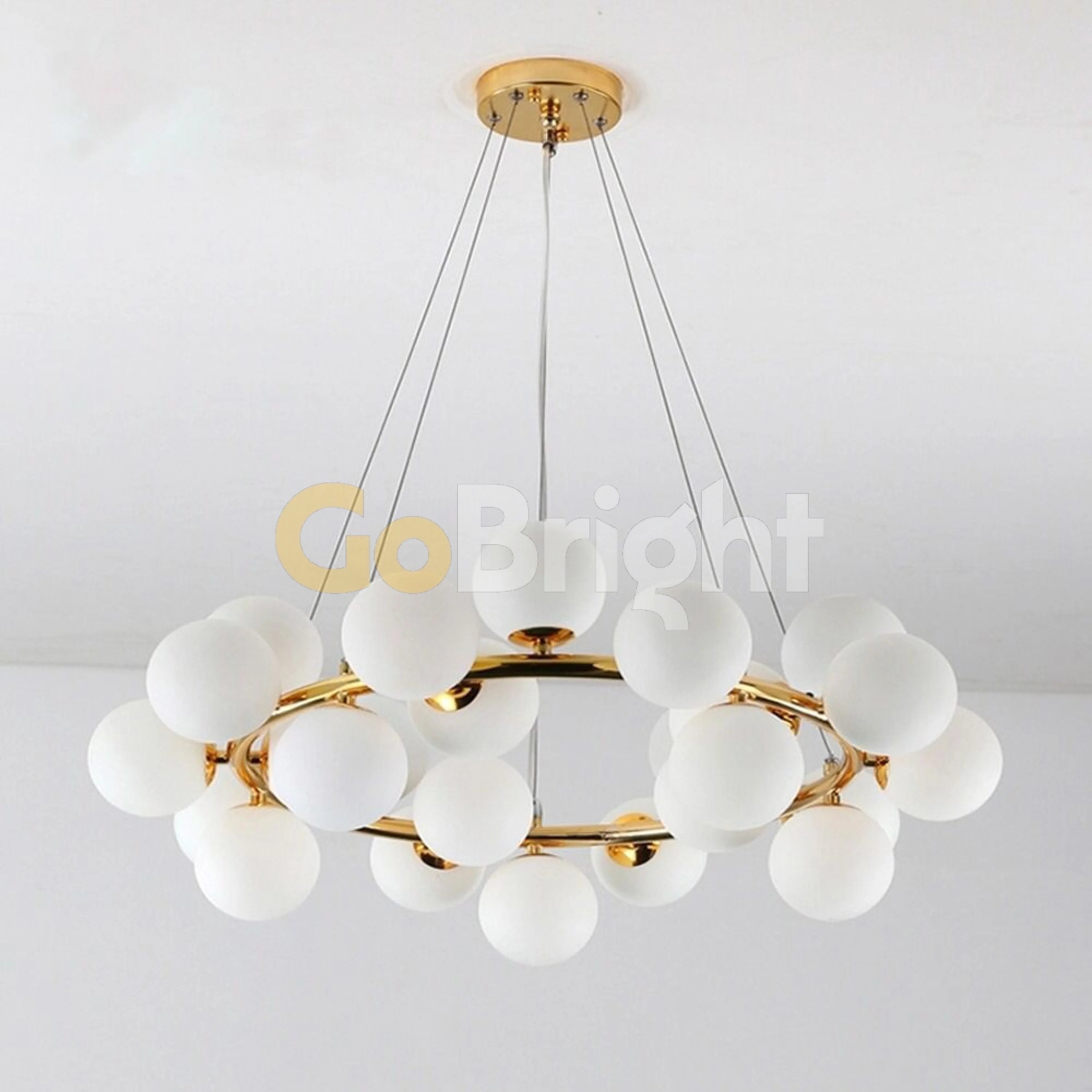 Pendul Jolie Reglabil 35xG9 Diametru 95cm Auriu