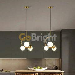 Pendul Jolie Reglabil 3xE27 Auriu