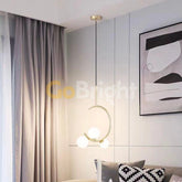 Pendul Jolie Reglabil 3xE27 Auriu