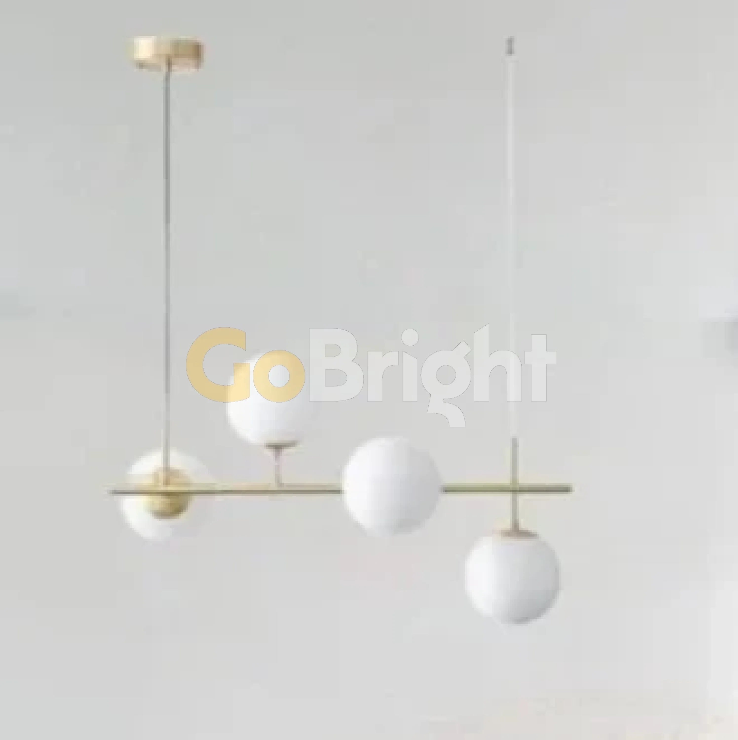 Pendul Jolie Reglabil 4xE27 70cm Auriu