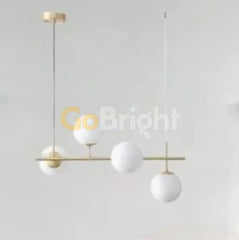 Pendul Jolie Reglabil 4xE27 70cm Auriu