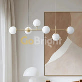 Pendul Jolie Reglabil 6xE27 120cm Auriu