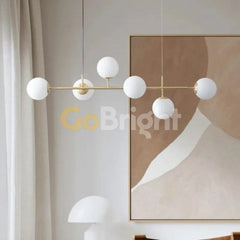 Pendul Jolie Reglabil 6xE27 120cm Auriu