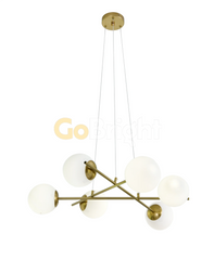 Pendul Jolie Reglabil 6xE27 60cm Auriu