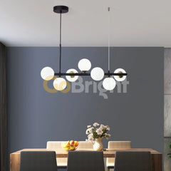 Pendul Jolie Reglabil 7xG9 65cm Negru