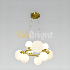 Pendul Jolie Reglabil 9xG9 Diametru 70cm Auriu