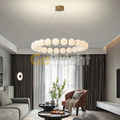 Pendul LED 60cm 40W Urban 3 Tipuri de Lumini Auriu