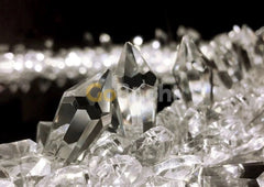 Pendul LED Diametru 60 + 40cm 190W cu Telecomanda Crystal 3 Tipuri de Lumini Auriu