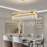 Pendul LED Diametru 80x30cm 100W Cristal cu Telecomanda Spiral 3 Tipuri de Lumini Auriu