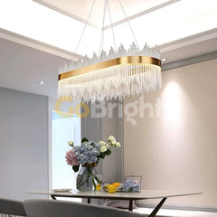 Pendul LED Diametru 80x30cm 100W Cristal cu Telecomanda Spiral 3 Tipuri de Lumini Auriu