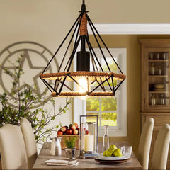 Pendul Rustic Eagle 1xE27 Reglabil Diametru 20cm