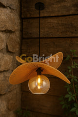 Pendul Rustic 40cm Eagle 1xE27 Sfoara