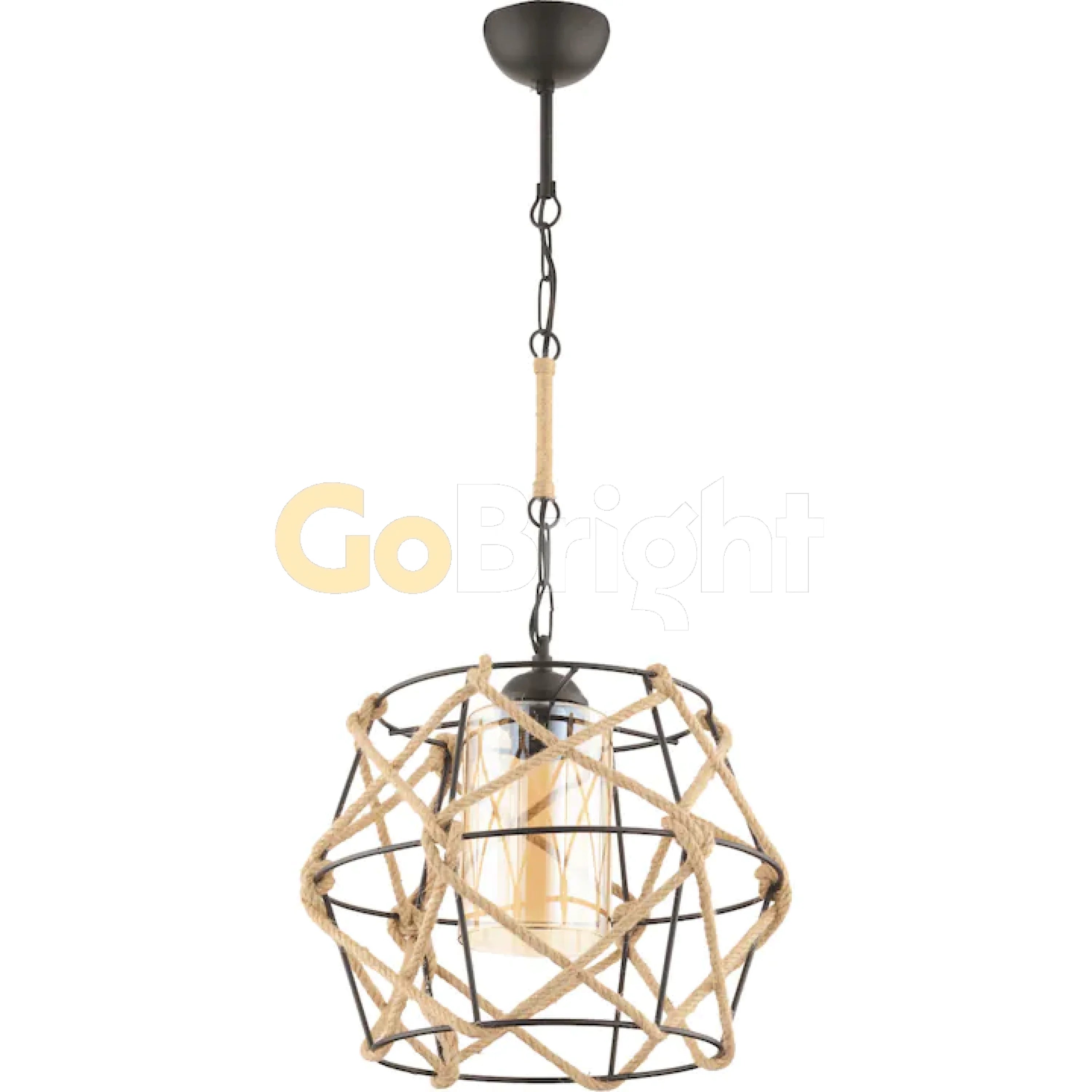 Pendul Rustic Eagle 1xE27 Reglabil