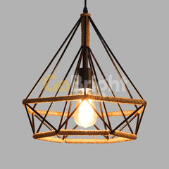 Pendul Rustic Eagle 1xE27 Reglabil Diametru 20cm