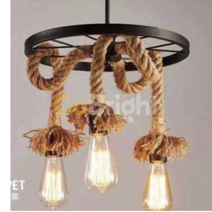 Pendul Rustic Eagle 3xE27 Reglabil Diametru 40cm