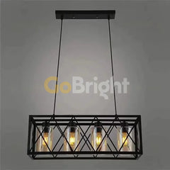 Pendul Rustic Eagle 4xE27 Reglabil 60cm