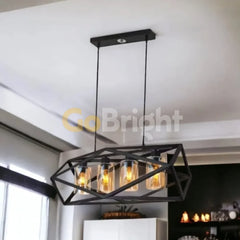 Pendul Rustic Eagle 4xE27 Reglabil 60cm