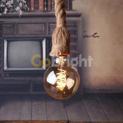 Pendul Rustic Eagle Sfoara 1xE27 Reglabil